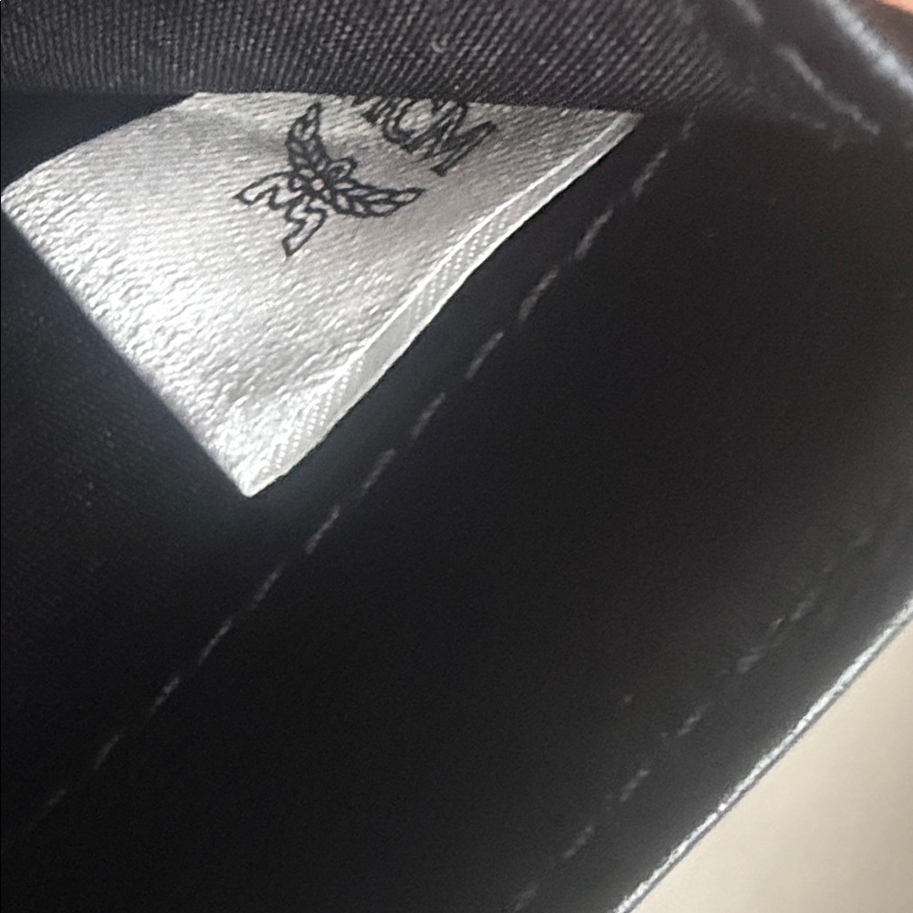 MCM Studded Metallic Leather Wallet-Good Condition - Picture 11 of 11